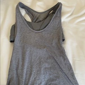 LULULEMON tank with built in sports bra